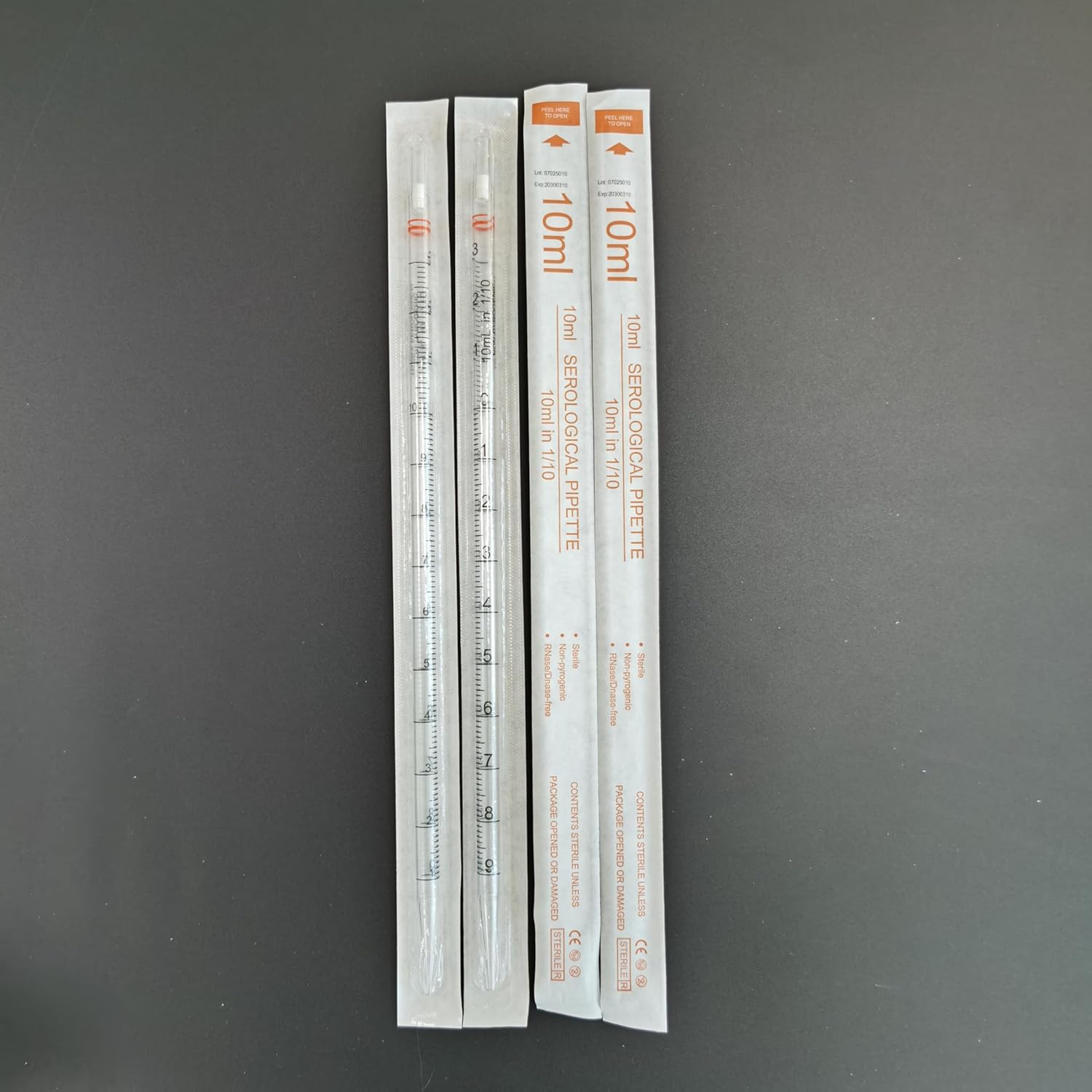 PIPETA SEROLÓGICA DESECHABLE 10mL 50PZ