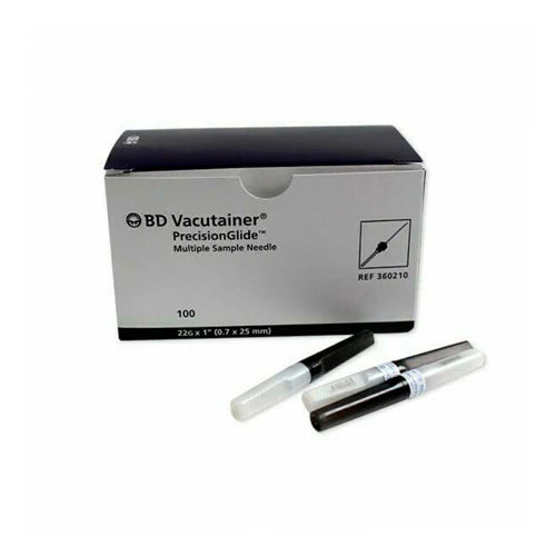 AGUJA PARA TOMA DE MUESTRA 22GX25mm NEGRA
