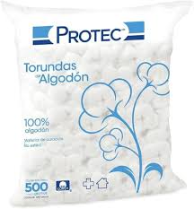TORUNDAS DE ALGODÓN 500g