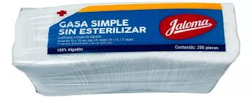 GASA SIMPLE NO ESTÉRIL 10X10cm 200PZ