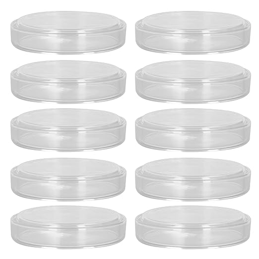 CAJA DE PETRI DE VIDRIO 90X15mm (10pz)