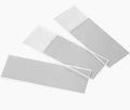 PORTAOBJETOS 25X75mm CON Y SIN BISEL (caja con 50 laminillas)